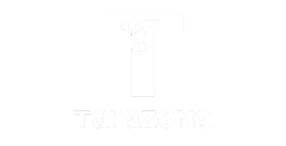 Logo Ayuntamiento de Tarazona en blanco
