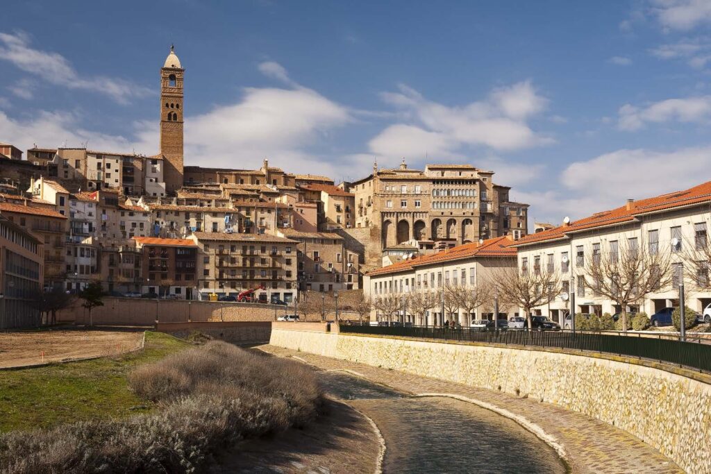 Vista de la ciudad del equipo SD Tarazona