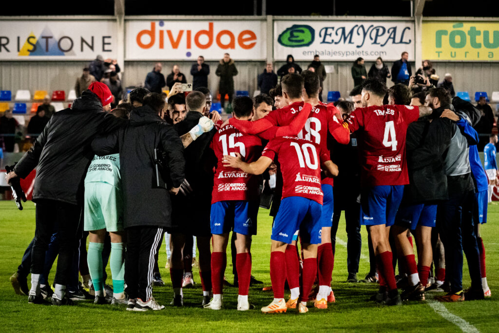 Equipo de futbol SD Tarazona.